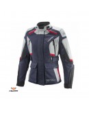 Geaca (jacheta) moto femei Touring/Adventure Ixon All season model Midgard MS - Gri/Navy/Negru