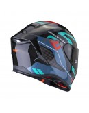 Casca integrala sport SCORPION EXO-R1 EVO AIR VATIS - Negru/Albastru/Rosu