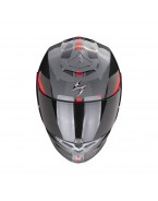 Casca integrala sport SCORPION EXO-R1 EVO AIR FINAL - Gri/Negru/Rosu