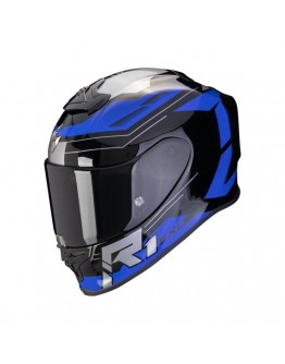 Casca integrala sport SCORPION EXO-R1 EVO AIR BLAZE - Negru/Albastru