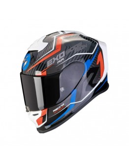 Casca integrala sport SCORPION EXO-R1 EVO AIR COUP - Negru/Rosu/Albastru