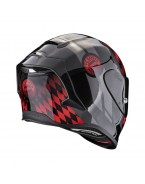 Casca integrala sport SCORPION EXO-R1 EVO AIR FC BAYERN - Negru/Rosu