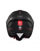 Casca open face motociclete MT Cosmo SV A1 - Negru mat