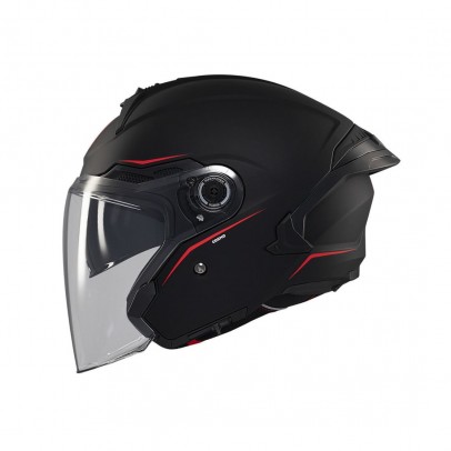 Casca open face motociclete MT Cosmo SV A1 - Negru mat