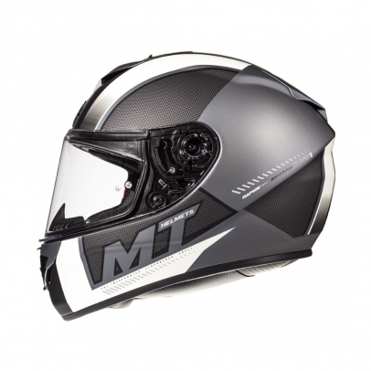 Casca integrala motociclete MT Rapide Overtake B6 gri/negru mat (fibra sticla)