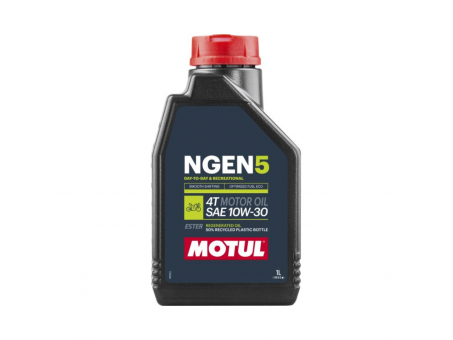 Ulei motor 4T MOTUL NGEN 5 10W30 1L, API SM JASO MA-2 Semi-sintetic