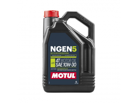 Ulei motor 4T MOTUL NGEN 5 10W30 4L, API SM JASO MA-2 Semi-sintetic