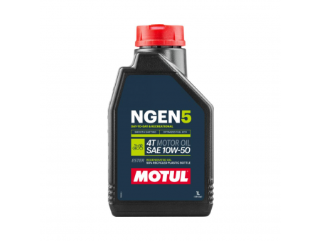 Ulei motor 4T MOTUL NGEN 5 10W50 1L, API SM JASO MA-2 Semi-sintetic