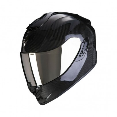 Casca integrala SCORPION EXO 1400 EVO CARBON AIR SOLID - Negru