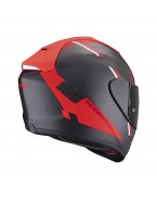 Casca integrala SCORPION EXO-1400 EVO CARBON AIR KENDAL - Negru mat/Rosu