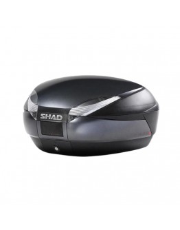 Top case SHAD SH48 - Gri inchis/negru