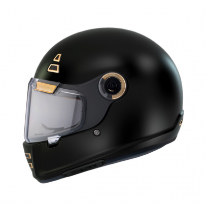 Casca integrala MT Jarama A1 negru mat – model Retro – Cafe Racer