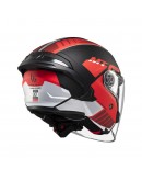 Casca open face motociclete MT Cosmo SV Cruiser B5 - Rosu mat