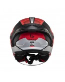 Casca open face motociclete MT Cosmo SV Cruiser B5 - Rosu mat