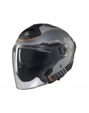 Casca open face motociclete MT Cosmo SV C2 - Gri mat