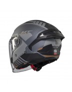 Casca open face motociclete MT Cosmo SV C2 - Gri mat