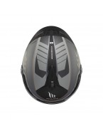 Casca open face motociclete MT Cosmo SV C2 - Gri mat