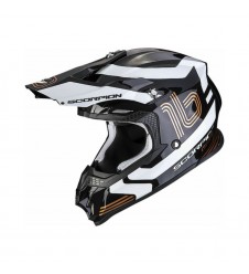 Casca cross-enduro SCORPION EXO VX-16 EVO AIR TUB - Negru/Auriu