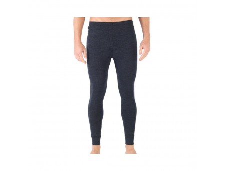 Pantaloni Termoactivi pentru Bărbați Woolona Atlas 100% Lână Merino - Gri