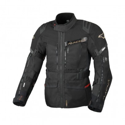 Geaca textil impermeabila touring/adventure MACNA CHIEFTANE - Negru