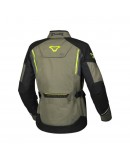 Geaca textil impermeabila touring/adventure MACNA MUNDIAL - verde/negru