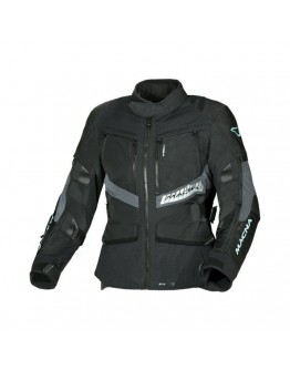  Geaca textil impermeabila dama touring/adventure MACNA DOMANE - Negru 