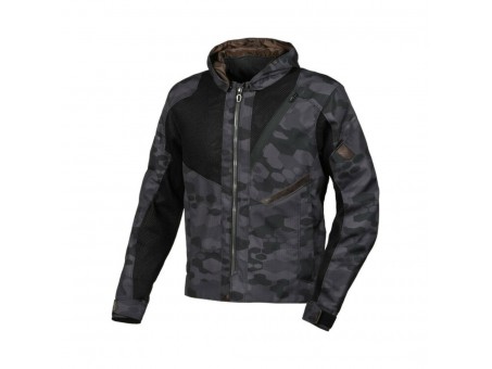 Geaca Moto de Vara Textil MACNA FARROW - Negru camo