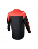 Tricou cross-enduro MACNA BACKYARD-1 - Negru/Rosu/Alb