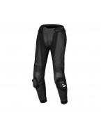 Pantaloni de piele dama sport/touring MACNA VARIO - negru