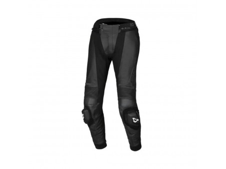 Pantaloni de piele dama sport/touring MACNA VARIO - negru