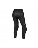 Pantaloni de piele dama sport/touring MACNA VARIO - negru