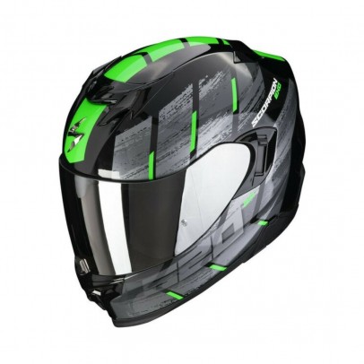 Casca integrala sport/touring SCORPION EXO-520 EVO AIR MAHA - Negru/Verde