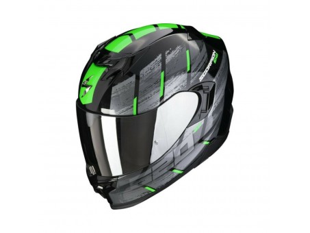 Casca integrala sport/touring SCORPION EXO-520 EVO AIR MAHA - Negru/Verde