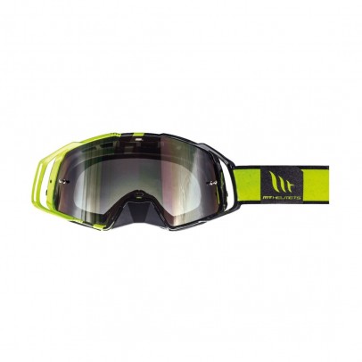 Ochelari MT off road (cross-enduro) MX EVO Stripes – Negru/Galben fluor