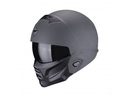 Casca moto SCORPION EXO-COMBAT II GRAPHITE - Gri inchis