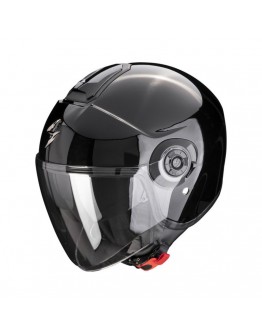 Casca open face/jet SCORPION EXO CITY II SOLID - Negru