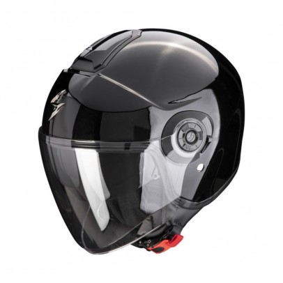 Casca open face/jet SCORPION EXO CITY II SOLID - Negru