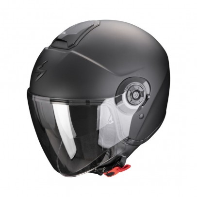 Casca open face/jet SCORPION EXO CITY II SOLID - Negru Mat