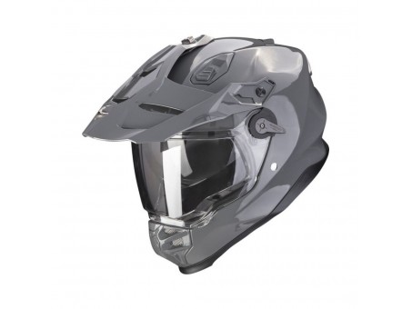 Casca enduro/adventure SCORPION ADF-9000 AIR SOLID - Gri Ciment