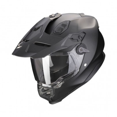 Casca enduro/adventure SCORPION ADF-9000 AIR SOLID - Negru mat perlat