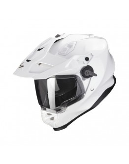 Casca enduro/adventure SCORPION ADF-9000 AIR SOLID - Alb