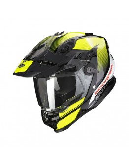 Casca enduro/adventure SCORPION ADF-9000 AIR TRAIL - Negru/Galben fluo