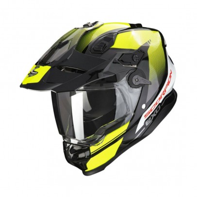 Casca enduro/adventure SCORPION ADF-9000 AIR TRAIL - Negru/Galben fluo