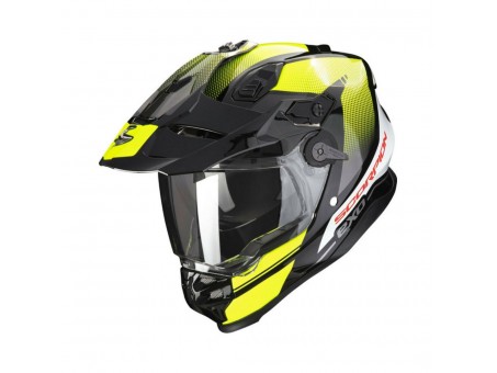 Casca enduro/adventure SCORPION ADF-9000 AIR TRAIL - Negru/Galben fluo