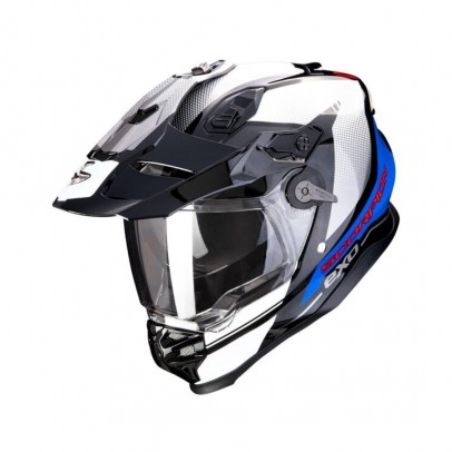 Casca enduro/adventure SCORPION ADF-9000 AIR TRAIL - Negru/Albastru/Alb