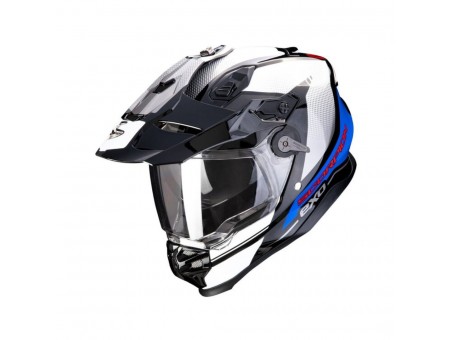 Casca enduro/adventure SCORPION ADF-9000 AIR TRAIL - Negru/Albastru/Alb