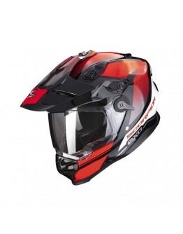 Casca enduro/adventure SCORPION ADF-9000 AIR TRAIL - Negru/Rosu