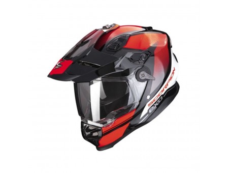 Casca enduro/adventure SCORPION ADF-9000 AIR TRAIL - Negru/Rosu