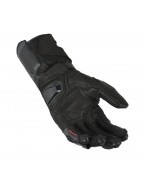 Manusi Moto Sport din Piele Perforate MACNA THANDOR - Negru