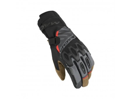 Manusi Moto Touring Impermeabile MACNA TYRIAN RTX - Negru/Maro